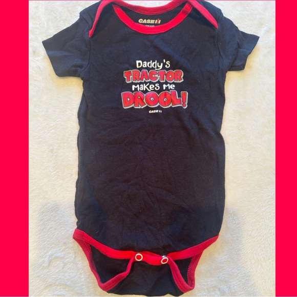 Carters & IH Farm & Construction Baby Boy size 6 Month Clothes Red & Yellow - Picture 9 of 10